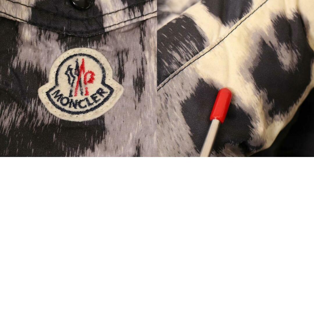 MONCLER(モンクレール)のモンクレール 420934633105 SABY 14AW レオパード ダウンジャケット 2 レディースのジャケット/アウター(その他)の商品写真