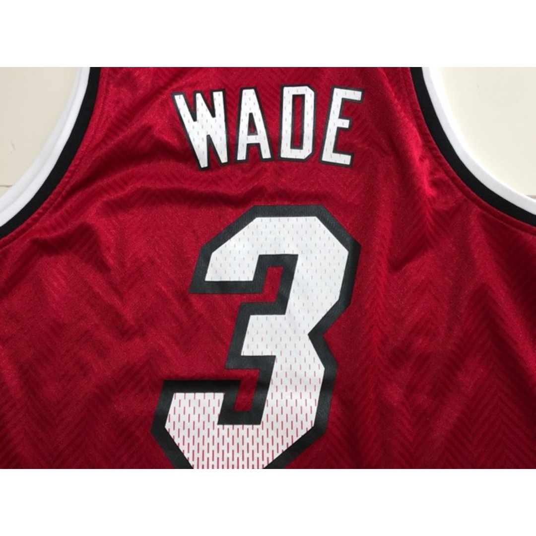 adidas(アディダス)のadidas（アディダス）NBA　HEAT　マイアミ　WADE＃3　ゲームシャツ【E3165-007】 メンズのトップス(タンクトップ)の商品写真