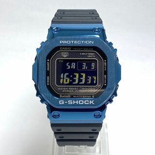 カシオ(CASIO)のカシオ G-SHOCK フルメタル GMW-B5000G-2JF Buletooth モバイルリンク ソーラー電波 腕時計 ラバーベルト(腕時計(デジタル))
