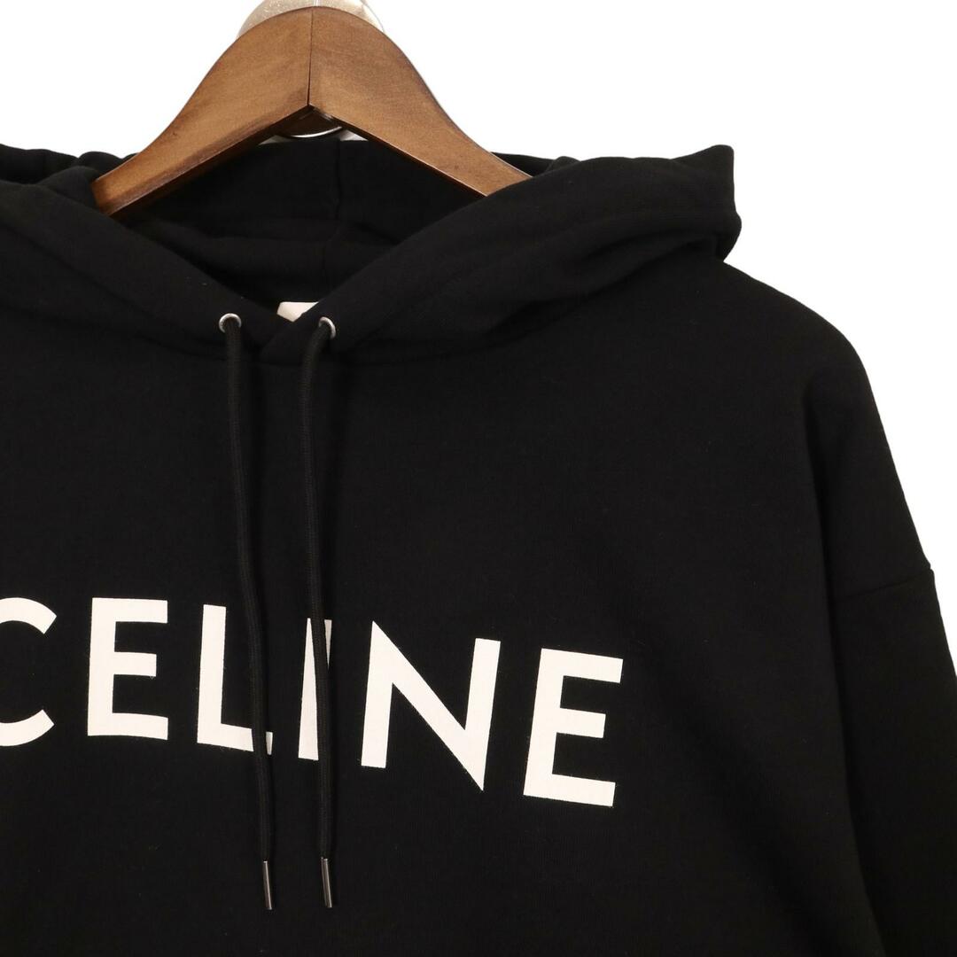 celine(セリーヌ)のセリーヌ 2Y321670Q ﾌﾞﾗｯｸ ﾙｰｽﾞﾌｰﾃﾞｨ/ｺｯﾄﾝﾌﾟﾙｵｰﾊﾞｰﾊﾟｰｶｰ L メンズのトップス(その他)の商品写真