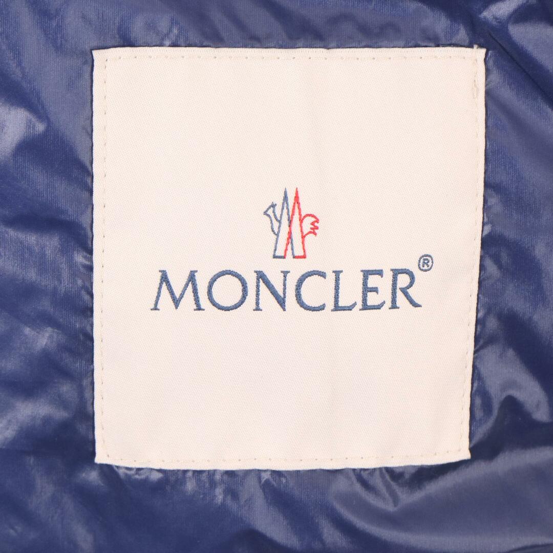 MONCLER(モンクレール)のモンクレール 並行 ﾌﾞﾙｰ 14年 CLOVIS ﾀﾞｳﾝｼﾞｬｹｯﾄ 10 レディースのジャケット/アウター(スプリングコート)の商品写真