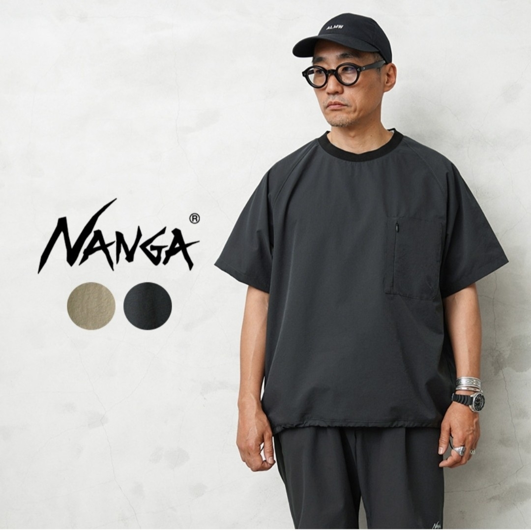 NANGA(ナンガ)のNANGA ナンガ ドットエア コンフィー Tシャツ　Ｌサイズ　新品未使用 メンズのトップス(シャツ)の商品写真