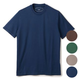 フェデーリ(FEDELI)のフェデーリ/FEDELI シャツ アパレル メンズ EXTREME MM.JERSEY GIZA ORGANIC FR Tシャツ 2024年春夏新作 7UEF0103-0004(Tシャツ/カットソー(半袖/袖なし))