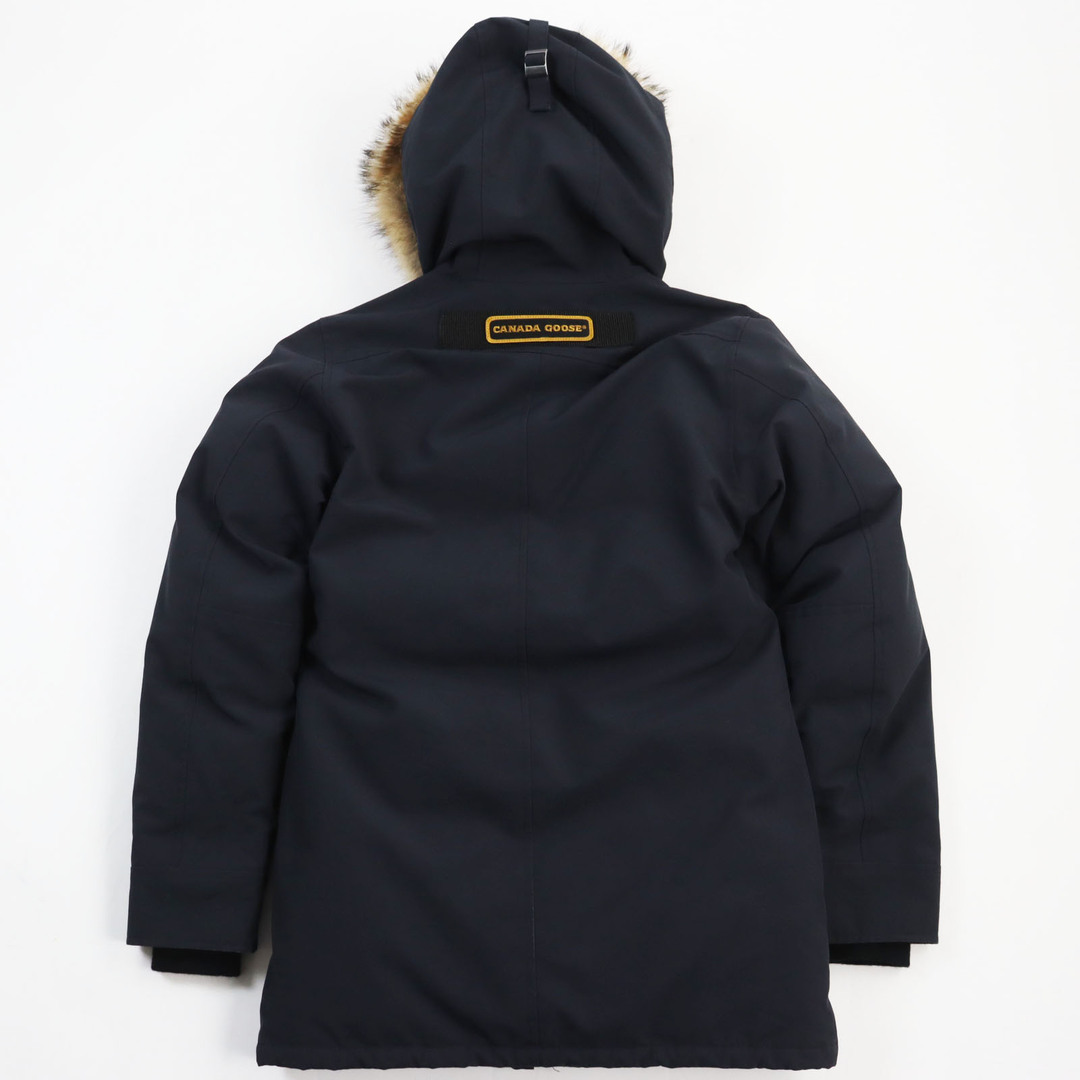 CANADA GOOSE(カナダグース)の美品●CANADA GOOSE カナダグース 3438JM JASPER ジャスパー ファー付き フーデッドダウンジャケット ネイビー XS(S相当) カナダ製 正規品 メンズ メンズのジャケット/アウター(ダウンジャケット)の商品写真