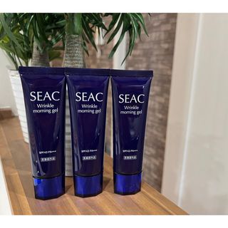 セタガヤシゼンショクヒン(SETAGAYASHIZENSYOKUHIN)の新品 SEAC 薬用リンクル(シワ改善・オールインワン)ジェル 朝用50g3個(オールインワン化粧品)