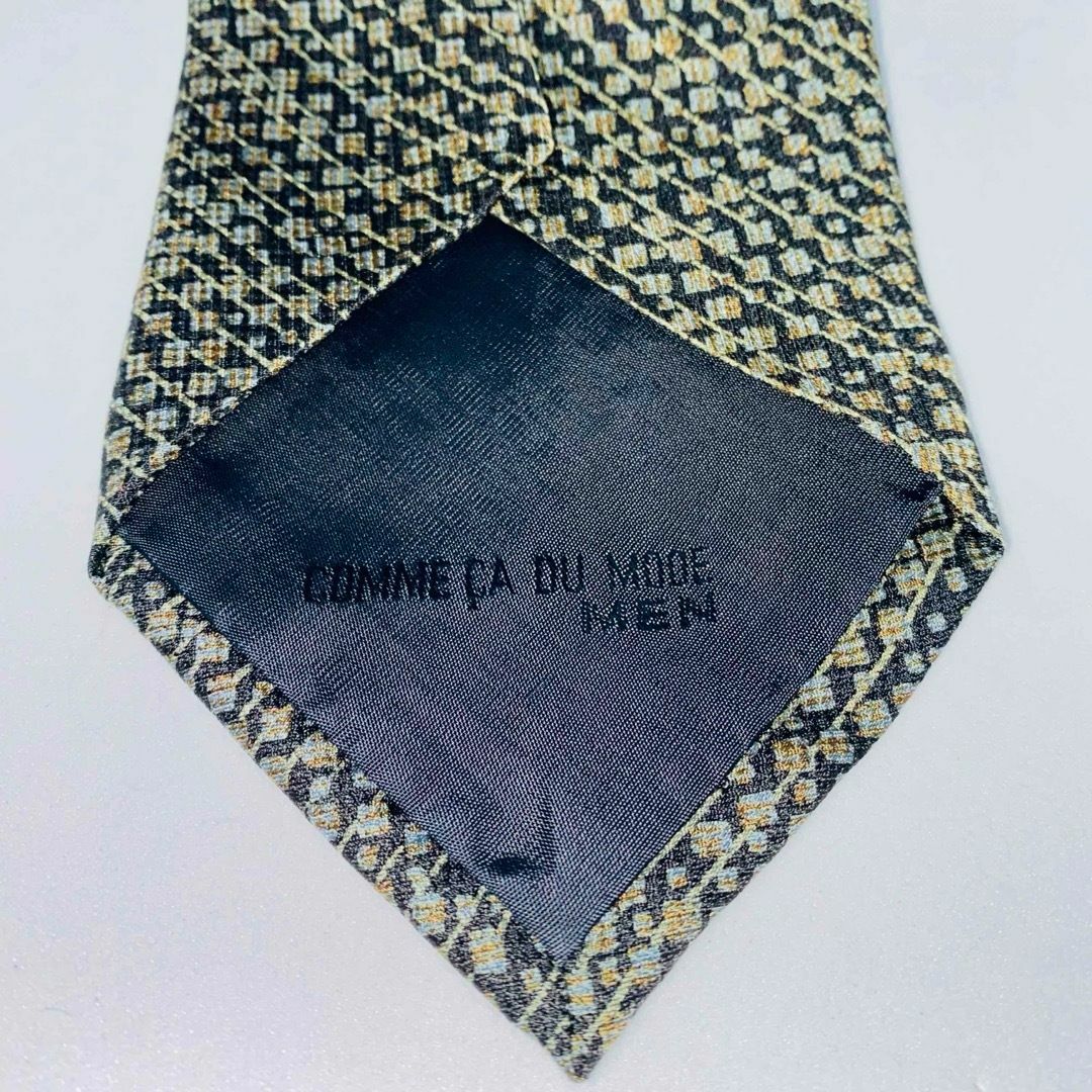 COMME CA DU MODE(コムサデモード)の【腕時計セット】COMME CA DU MODE シルクネクタイ　日本製　総柄 メンズのファッション小物(ネクタイ)の商品写真