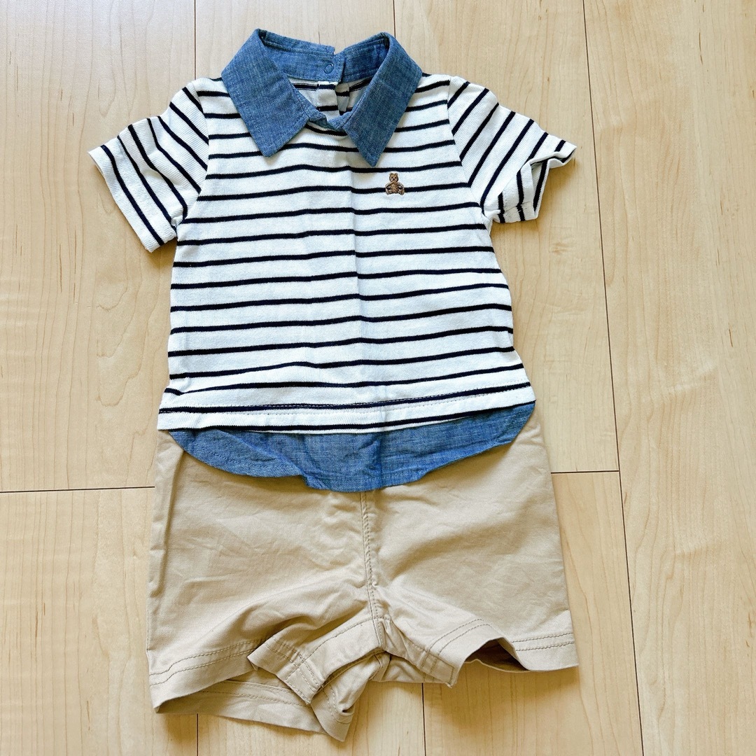 babyGAP(ベビーギャップ)のbabyGAP ロンパース キッズ/ベビー/マタニティのベビー服(~85cm)(ロンパース)の商品写真