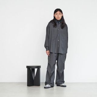 グラフペーパー(Graphpaper)の【タグ付き美品】Graphpaper OVERSIZED SHIRT(シャツ)