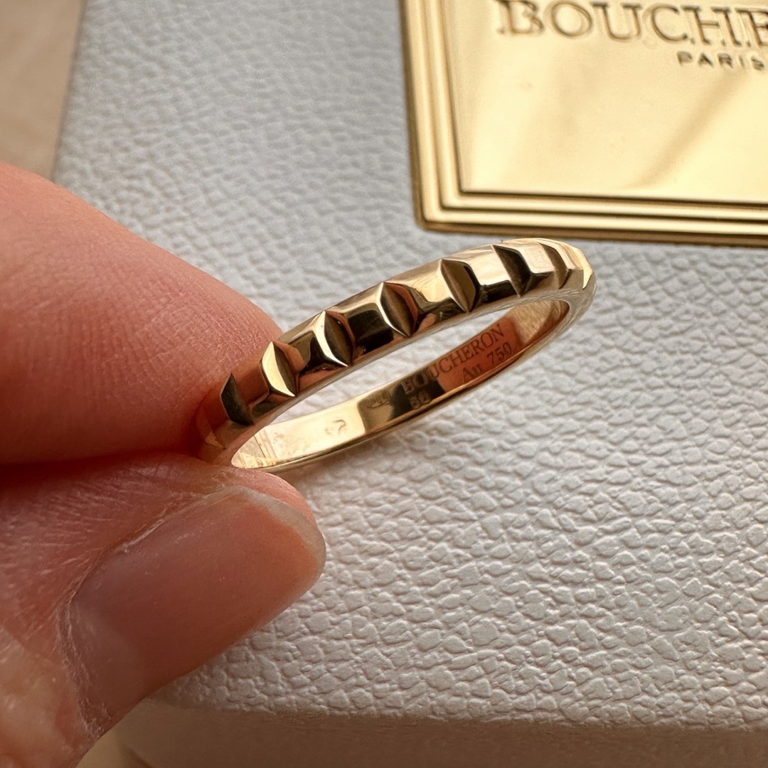 BOUCHERON(ブシュロン)のブシュロン キャトル クルドパリ リング ミディアム56 AU750 レディースのアクセサリー(リング(指輪))の商品写真