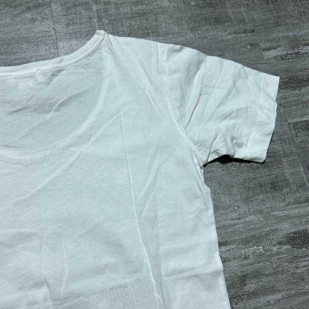 DIESEL(ディーゼル)のDIESEL ディーゼル ガール プリント Tシャツ Y2K 白 半袖カットソー レディースのトップス(Tシャツ(半袖/袖なし))の商品写真