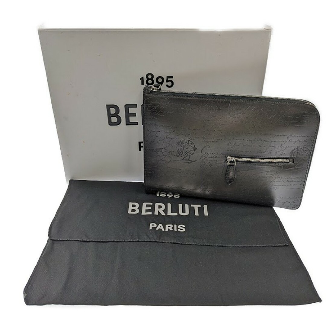 Berluti(ベルルッティ)のBerluti　ベルルッティ　ニノ TGM スクリットレザー クラッチバッグ レディースのバッグ(クラッチバッグ)の商品写真