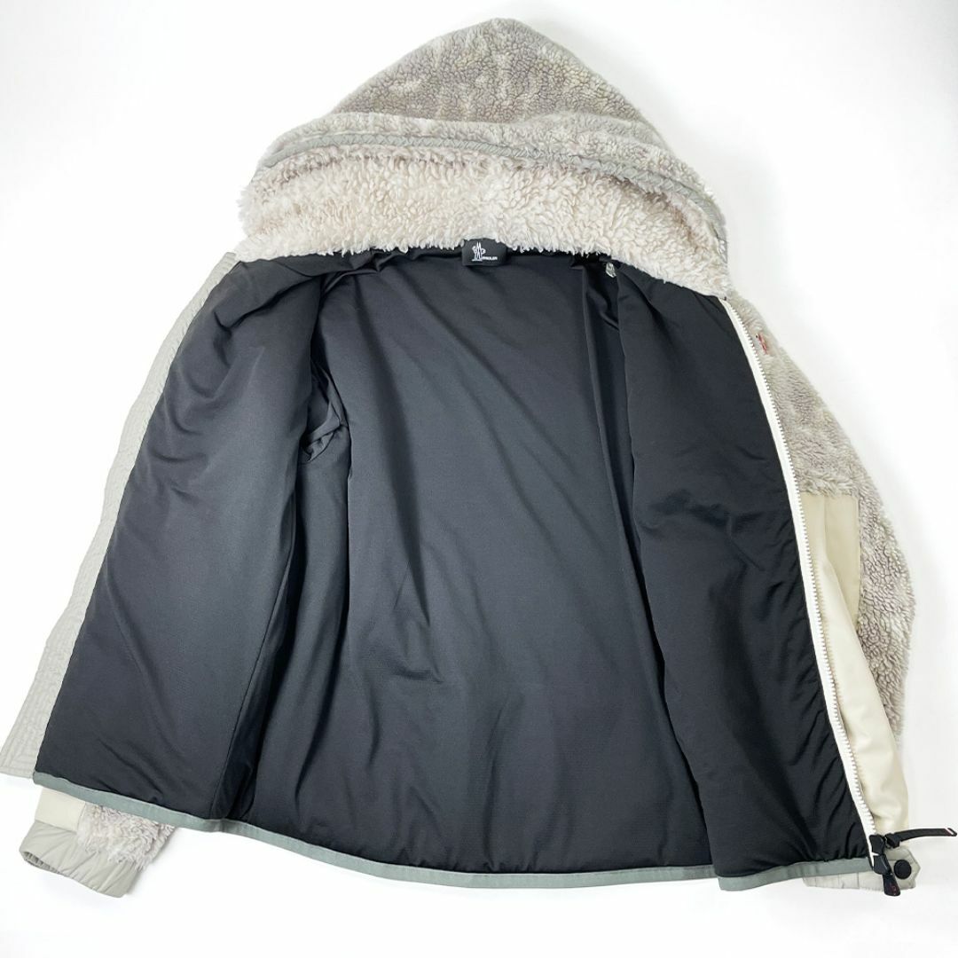 MONCLER(モンクレール)の最高峰 MONCLER GRENOBLE ボアフリース ジャケット パーカー L メンズのジャケット/アウター(ブルゾン)の商品写真