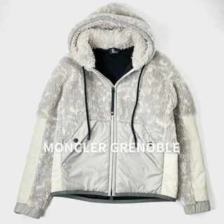 モンクレール(MONCLER)の最高峰 MONCLER GRENOBLE ボアフリース ジャケット パーカー L(ブルゾン)