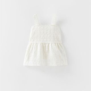 ザラキッズ(ZARA KIDS)のZARAkids 刺繍入りトップス(Tシャツ/カットソー)