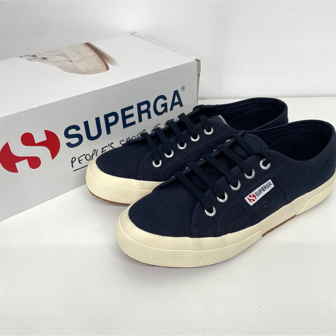 SUPERGA(スペルガ)のSUPERGA スペルガ レディース スニーカー 38 ネイビー25cm レディースの靴/シューズ(スニーカー)の商品写真