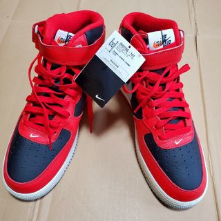 ナイキ(NIKE)のNIKE AIR FORCE 1 MID '07 LV8 ユニバーシティレッド(スニーカー)