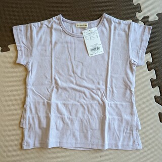 ブランシェス(Branshes)の【新品】バックフリルTシャツ　サイズ110(Tシャツ/カットソー)