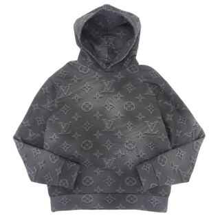 LOUIS VUITTON - 【本物保証】 超美品 ルイヴィトン LOUIS VUITTON 3Dモノグラム プルオーバー パーカー ヴィージルアブロー RM211M IHN HKY24W L 裏起毛