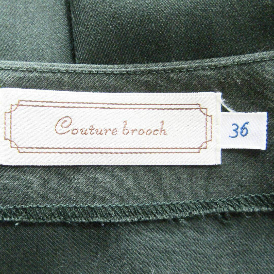 Couture Brooch(クチュールブローチ)のCouture Brooch　クチュールブローチ　タックフリルワンピース レディースのワンピース(ひざ丈ワンピース)の商品写真