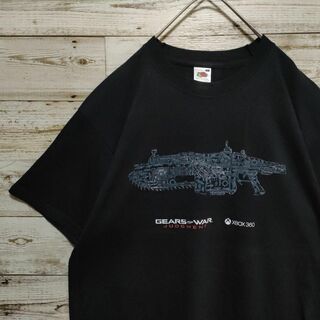 【688】00sUSA古着ヴィンテージマイクロソフトXBOX360ゲームTシャツ(Tシャツ/カットソー(半袖/袖なし))