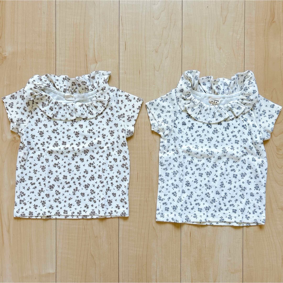 しまむら(シマムラ)のしまむら　ベビー服 キッズ/ベビー/マタニティのキッズ服女の子用(90cm~)(Tシャツ/カットソー)の商品写真