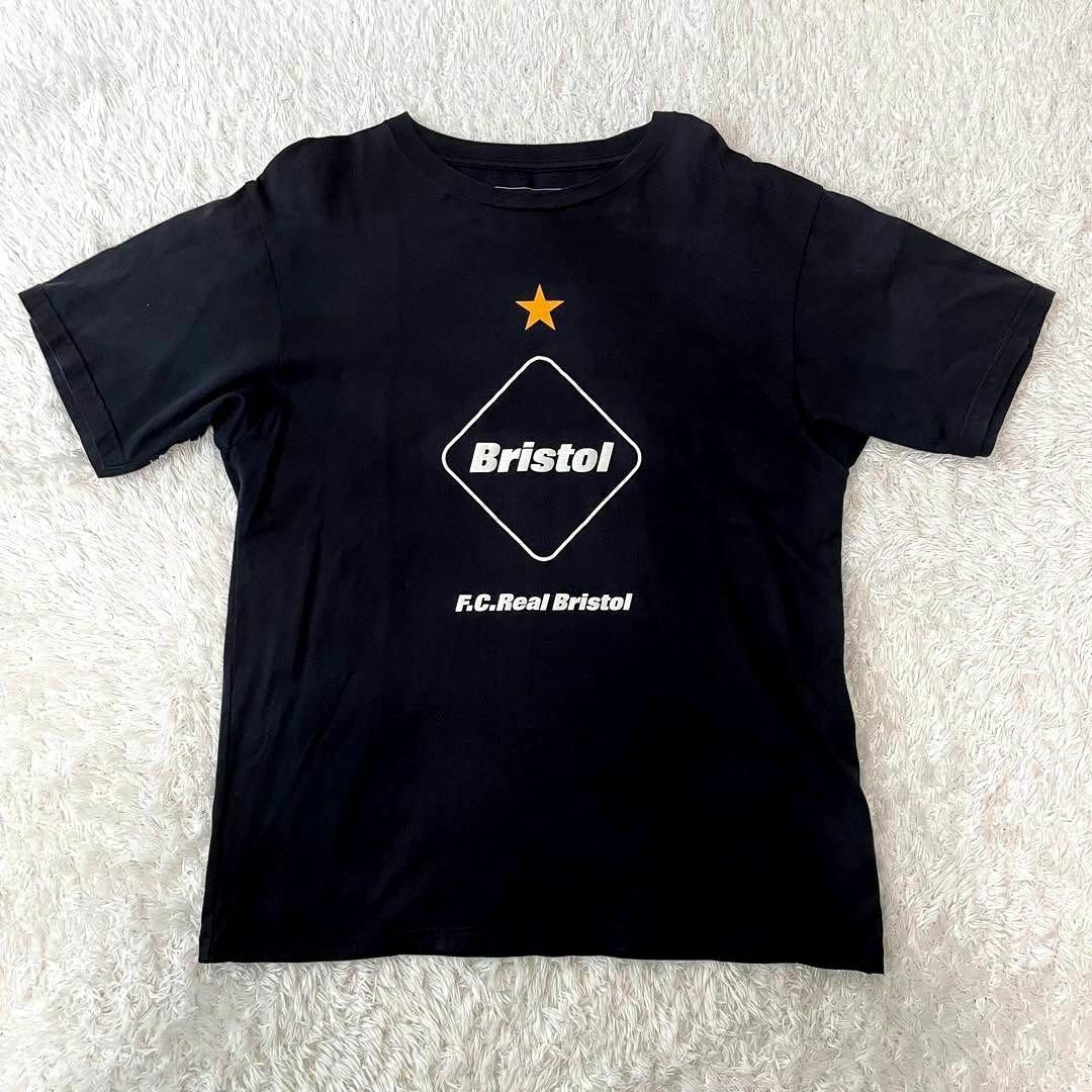 F.C.R.B.(エフシーアールビー)の【良品】F.C.real bristol Tシャツ   M ブラック メンズのトップス(Tシャツ/カットソー(半袖/袖なし))の商品写真