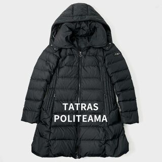 TATRAS - 美品 TATRAS タトラス 20AW ポリテアマ ダウンコート ジャケット 黒