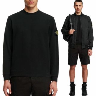 STONE ISLAND - 送料無料 24 STONE ISLAND ストーンアイランド 801562656 V0029 ブラック サマーニット セーター size XL