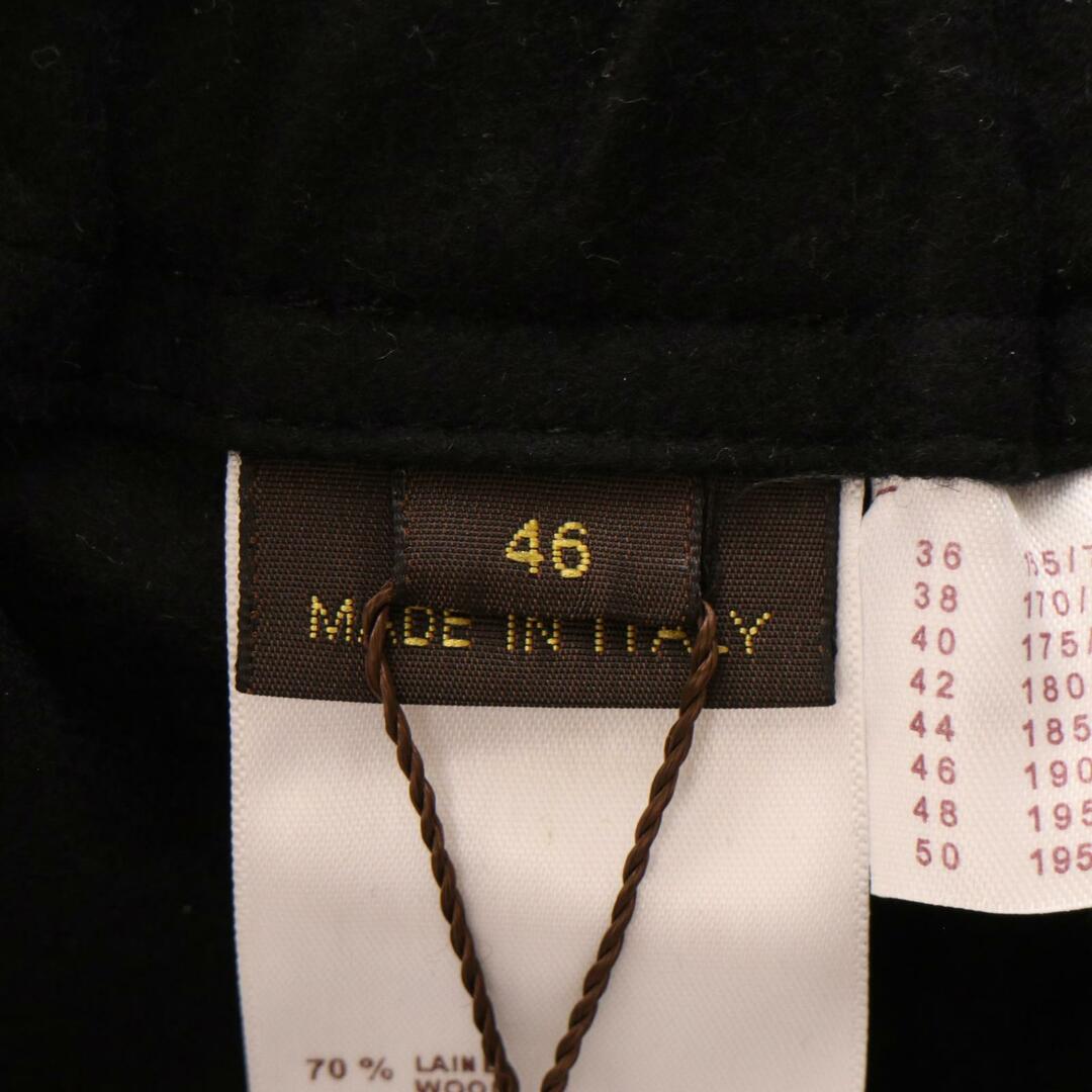 LOUIS VUITTON(ルイヴィトン)のルイヴィトン ブラック RM142M H6P 15WUFS ウールカシミヤ パンツ 48 メンズのパンツ(その他)の商品写真