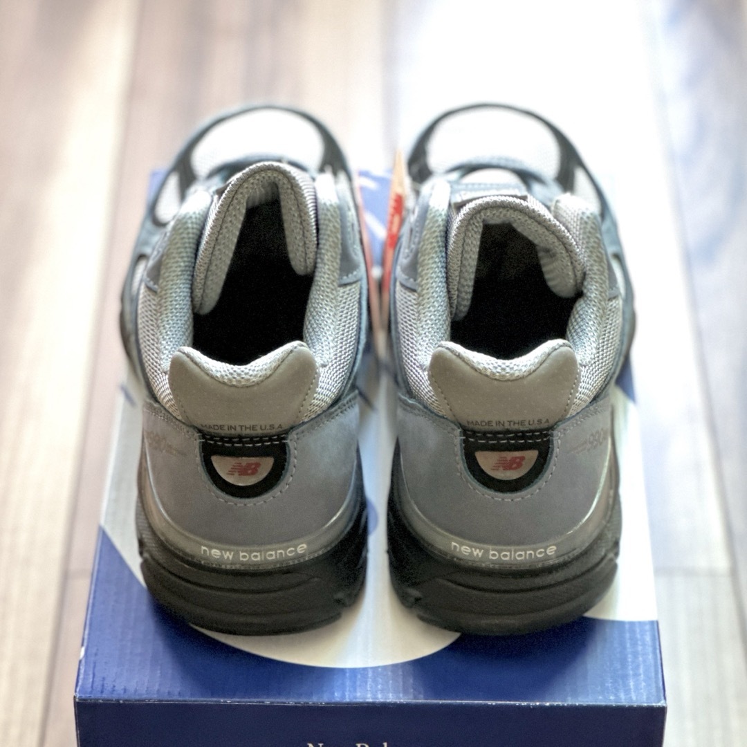 New Balance(ニューバランス)のNew Balance 990V4 U990BB4 Arctic Grey メンズの靴/シューズ(スニーカー)の商品写真