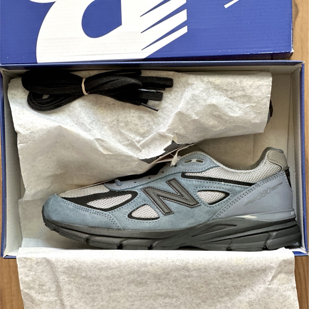 New Balance(ニューバランス)のNew Balance 990V4 U990BB4 Arctic Grey メンズの靴/シューズ(スニーカー)の商品写真