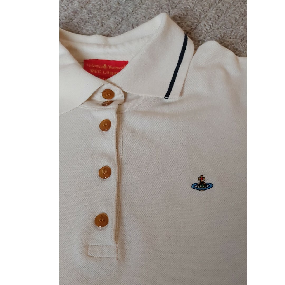 Vivienne Westwood(ヴィヴィアンウエストウッド)の美品✨ヴィヴィアンウエストウッド　ポロシャツ　M レディースのトップス(ポロシャツ)の商品写真