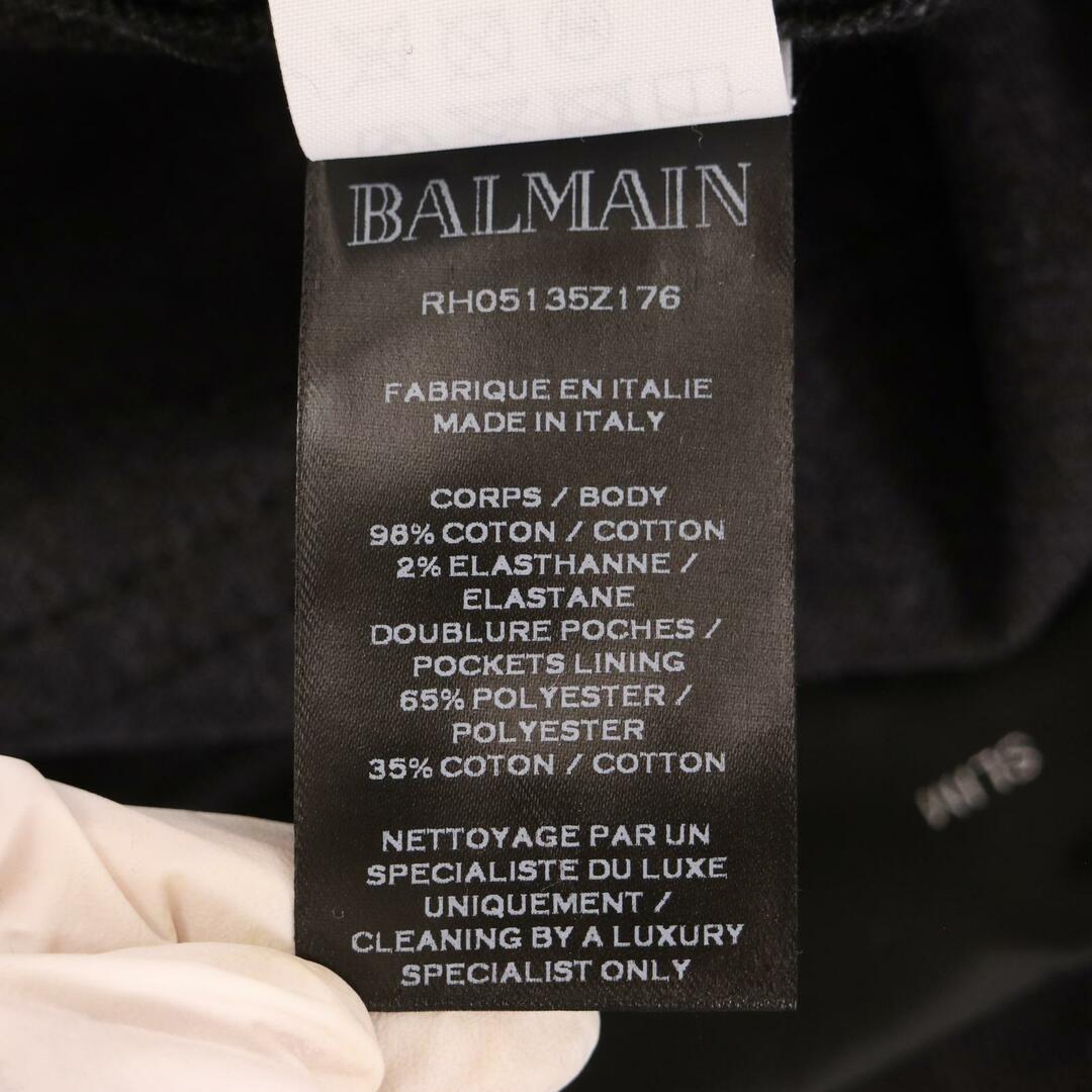 BALMAIN(バルマン)のバルマン ﾌﾞﾗｯｸ RH05135Z176 ﾘｯﾌﾟﾄﾞ ｽｷﾆｰ ｼﾞｰﾝｽﾞ 33 メンズのパンツ(その他)の商品写真