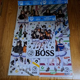 BOSS ×ウマ娘 クリアファイル(クリアファイル)