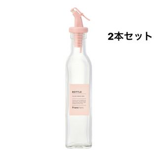 franc franc   フランフラン オイル＆ビネガーボトル L  ピンク(調理道具/製菓道具)