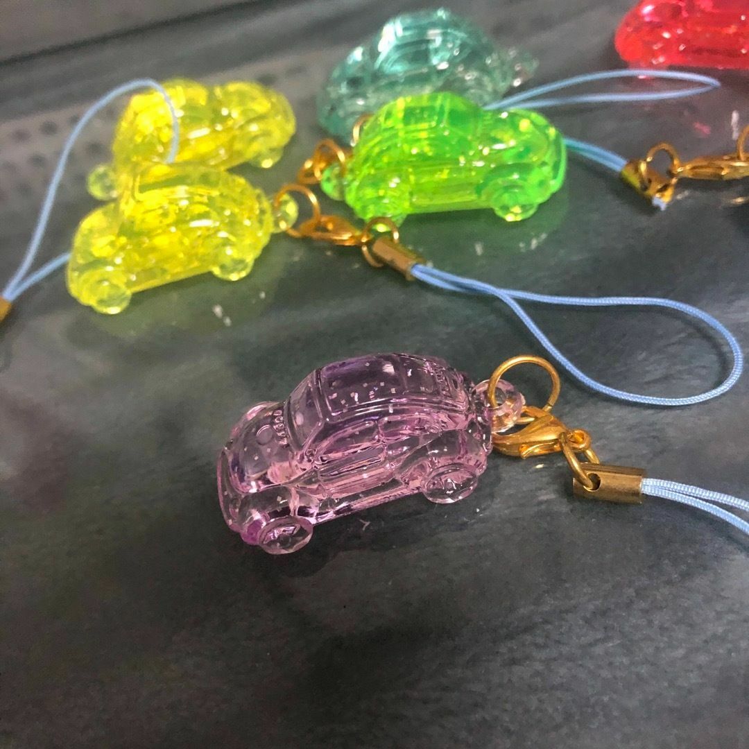 車のストラップ　プラパーツ　管理car1 ハンドメイドのアクセサリー(キーホルダー/ストラップ)の商品写真