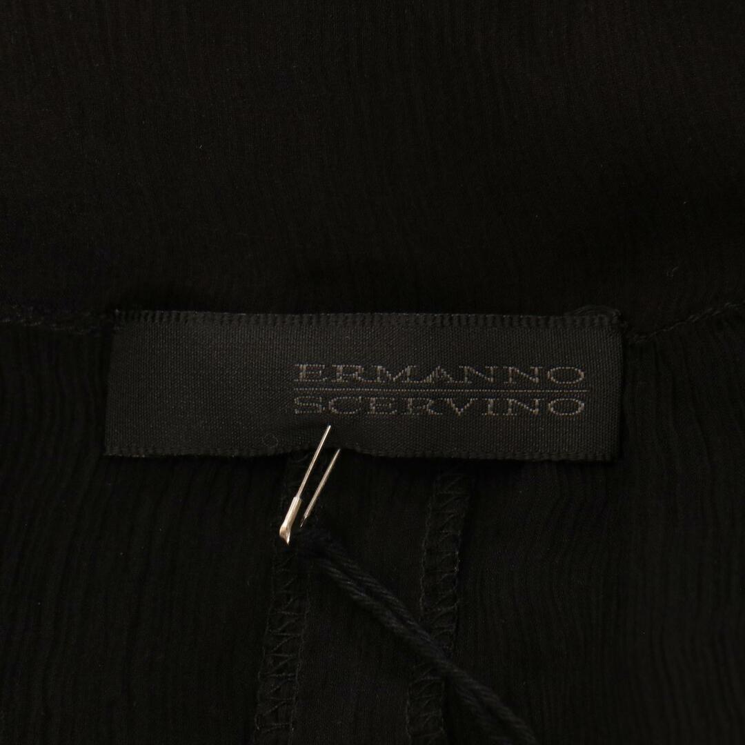 ERMANNO SCHERVINO(エルマンノシェルヴィーノ)のエルマンノシェルヴィーノ ブラック ティアード シアーワイドパンツ 表記なし レディースのパンツ(その他)の商品写真
