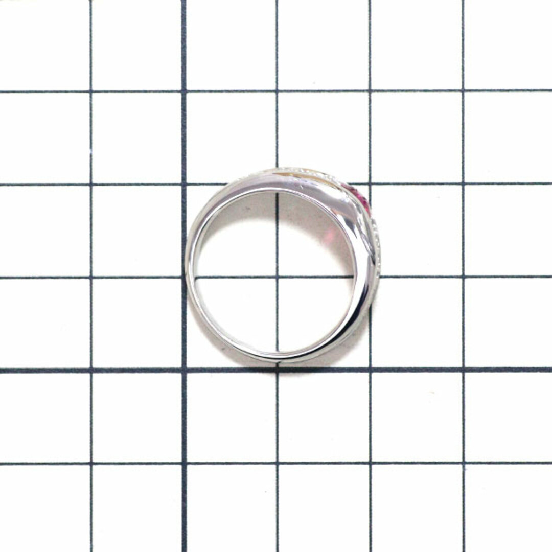 Pt900 ルビー ダイヤモンド リング 0.67ct D0.43ct レディースのアクセサリー(リング(指輪))の商品写真