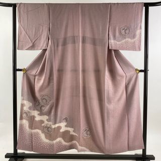 訪問着 身丈153cm 裄丈61.5cm 正絹 秀品 【中古】(着物)