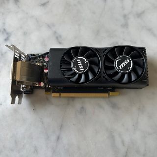 MSI製 GeForce GTX1050Ti LP 4GB ロープロファイル(PCパーツ)