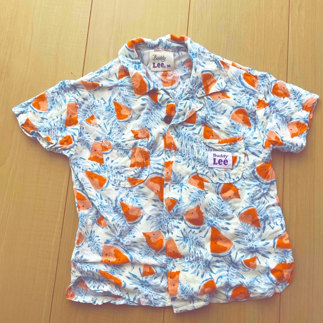 Buddy Lee(バディーリー)のスイカ柄　シャツ キッズ/ベビー/マタニティのキッズ服男の子用(90cm~)(Tシャツ/カットソー)の商品写真