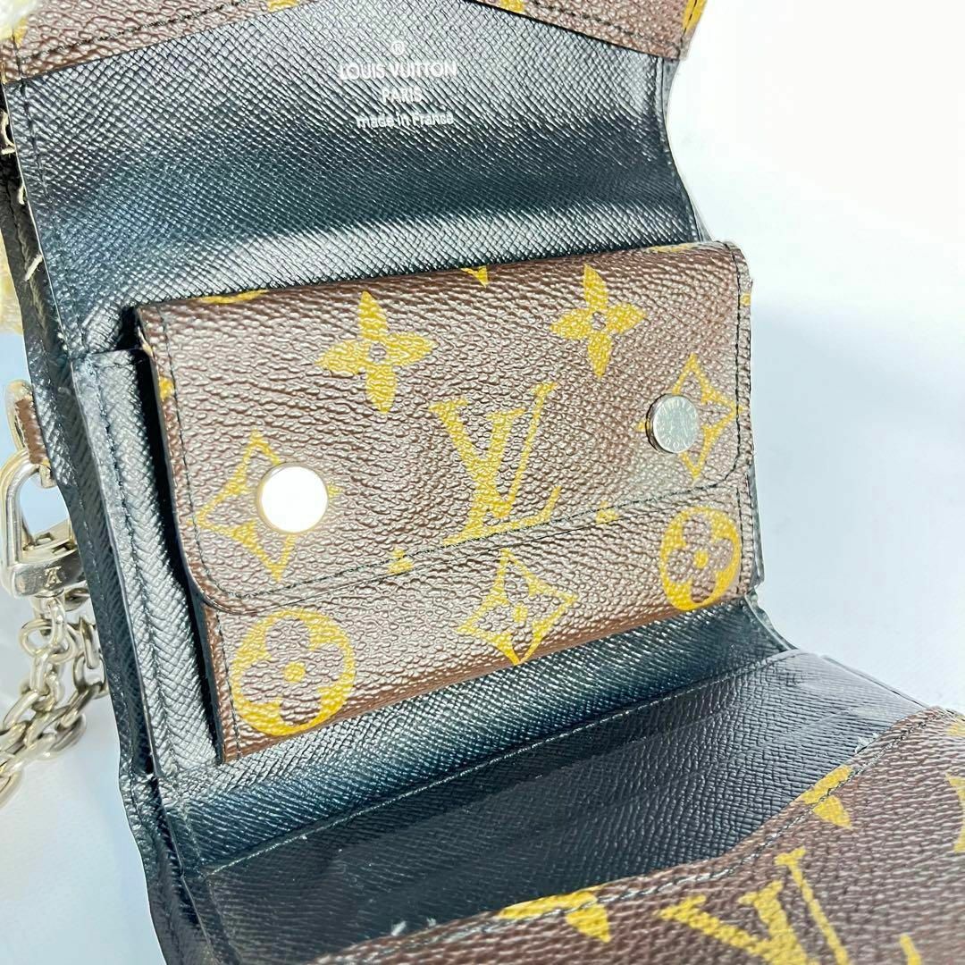 LOUIS VUITTON(ルイヴィトン)のルイヴィトン　ウォレットチェーン　財布　マカサーポルトフォイユ　モノグラム メンズのファッション小物(ウォレットチェーン)の商品写真