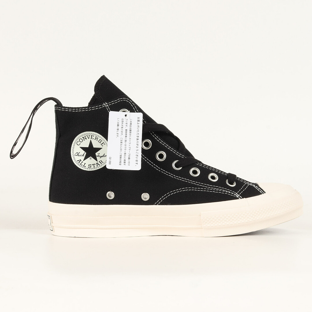 UNDERCOVER(アンダーカバー)の新品 UNDERCOVER アンダーカバー サイズ:26.5cm / 22AW WTAPS CONVERSE ADDICT CHUCK TAYLOR Z CANVAS / UW Z HI ONE ON ONE (1SD164) ブラック US8 / コラボ ハイカット スニーカー シューズ 靴【メンズ】 メンズの靴/シューズ(スニーカー)の商品写真