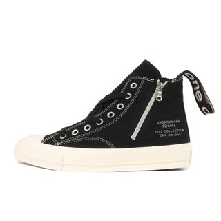 UNDERCOVER - 新品 UNDERCOVER アンダーカバー サイズ:26.5cm / 22AW WTAPS CONVERSE ADDICT CHUCK TAYLOR Z CANVAS / UW Z HI ONE ON ONE (1SD164) ブラック US8 / コラボ ハイカット スニーカー シューズ 靴【メンズ】