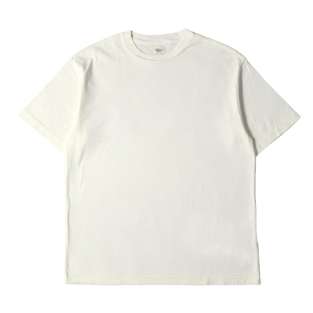 Ron Herman(ロンハーマン)のRon Herman ロンハーマン Tシャツ サイズ:M / 23AW オーガニック コットン プレーン レギュラー クルーネック 半袖Tシャツ Organic Cotton Plating Regular Fit Tee ホワイト 白 / 日本製 トップス カットソー【メンズ】【中古】 メンズのトップス(Tシャツ/カットソー(半袖/袖なし))の商品写真