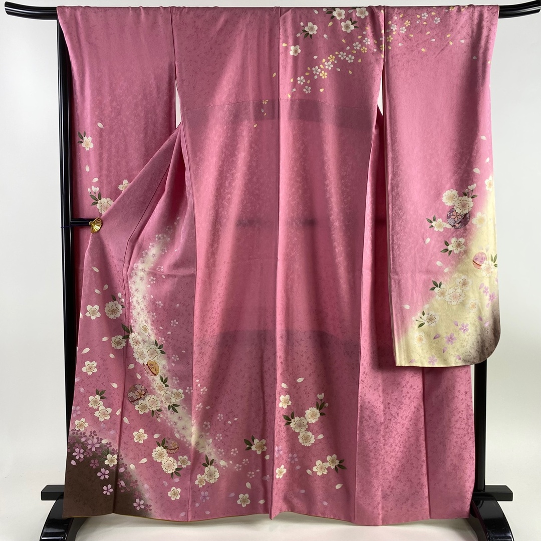 振袖 身丈164cm 裄丈70.5cm 正絹 美品 名品 【中古】 レディースの水着/浴衣(着物)の商品写真