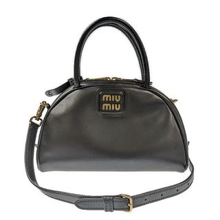 ミュウミュウ(miumiu)のMIUMIU　ミュウミュウ　レザー 2WAYバッグ　5BB157(ショルダーバッグ)