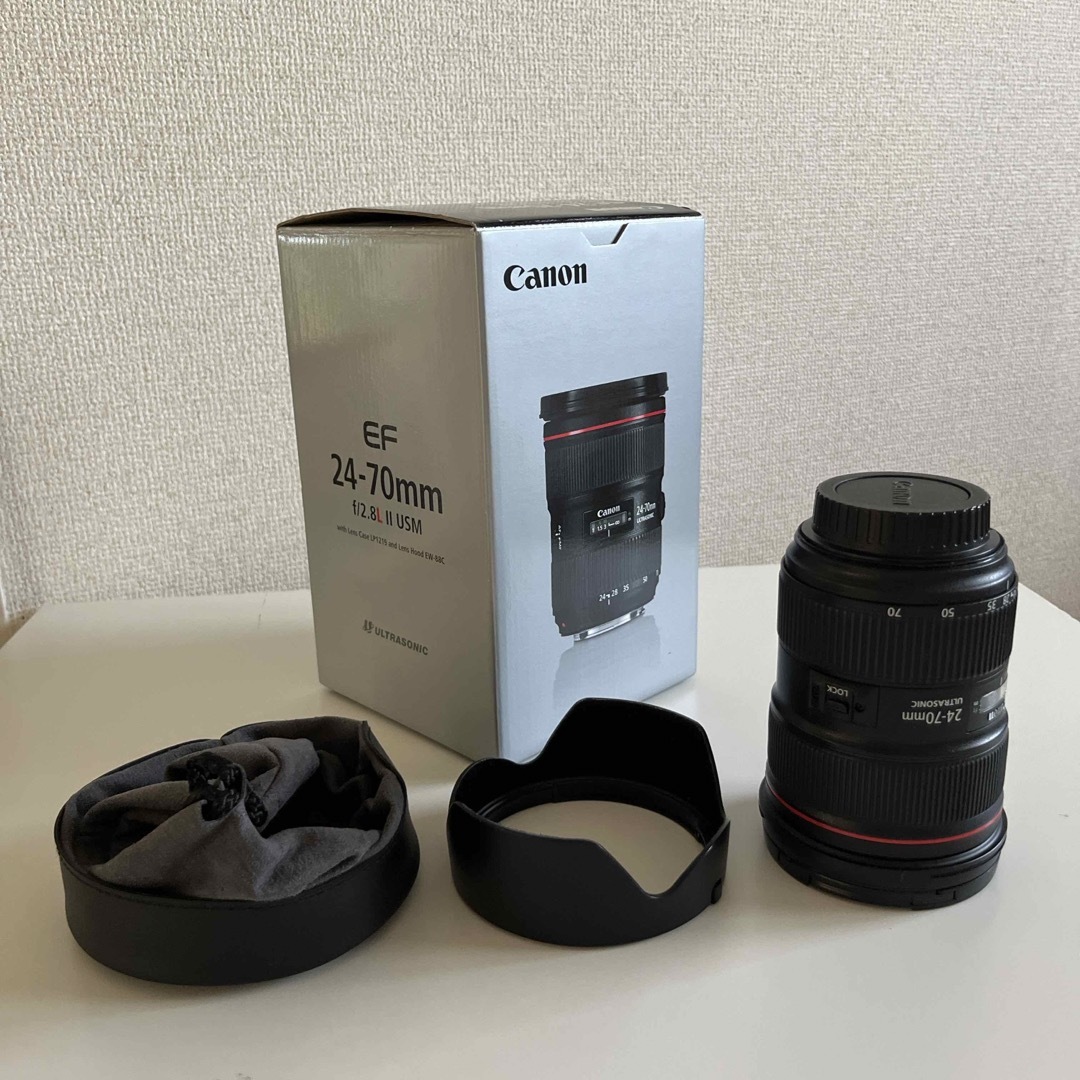 Canon(キヤノン)のCanon EF24-70mm F2.8L II USM　 スマホ/家電/カメラのカメラ(デジタル一眼)の商品写真