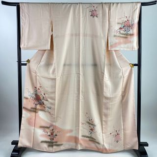 訪問着 身丈165cm 裄丈66cm 正絹 秀品 【中古】(着物)