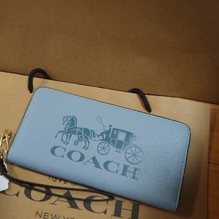 COACH　長財布　新品　未使用　馬車